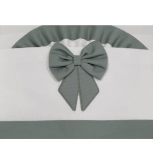 Lenzuolino da carrozzino fiocco vari colori