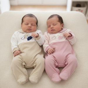 Tutina in cotone orsetto